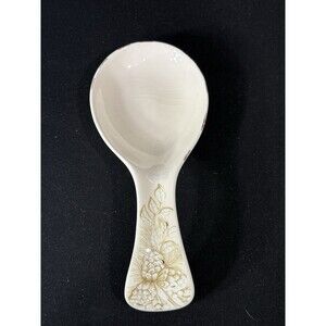 Vtg.  Spoon Rest Cracker Barrel “Frosted Woods” Sz 9